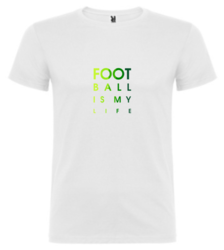 Potisk FOOTBAL IS MY LIFE GREEN